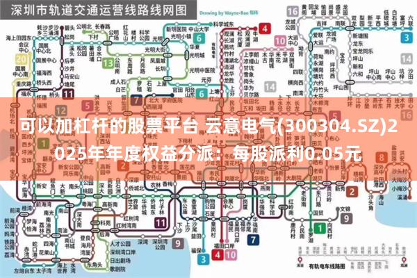 可以加杠杆的股票平台 云意电气(300304.SZ)2025年年度权益分派：每股派利0.05元